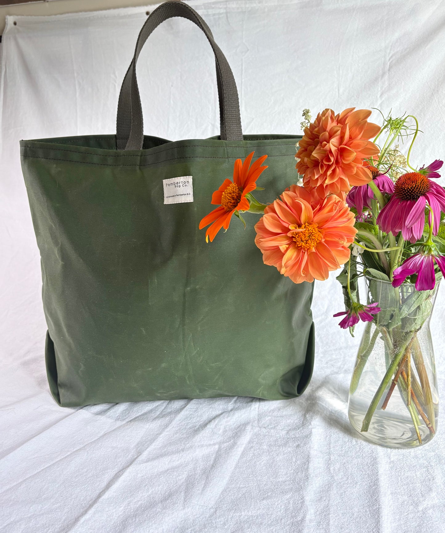 Green Tote Bag - Large