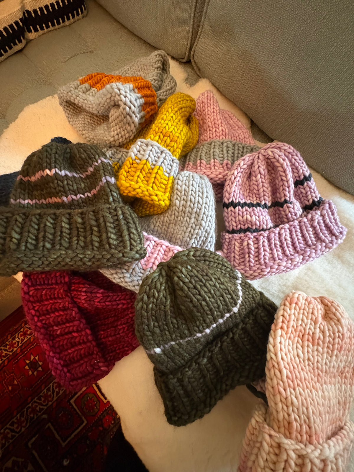 Merino Chunky Knit Toques