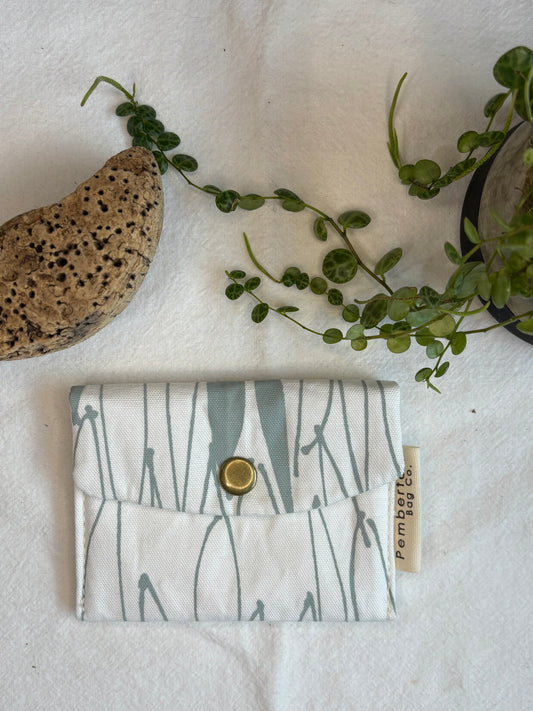 Gumleaf Blue/Green on White