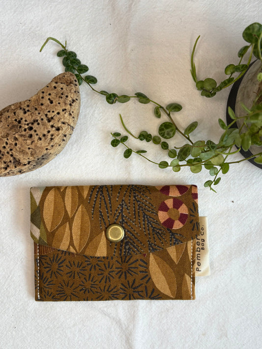 Floral Brown on Brown