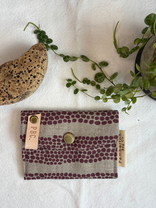 Maroon Pebbles Style 3