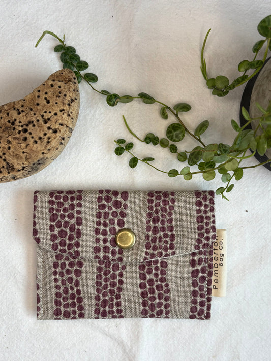 Maroon Pebbles Style 2