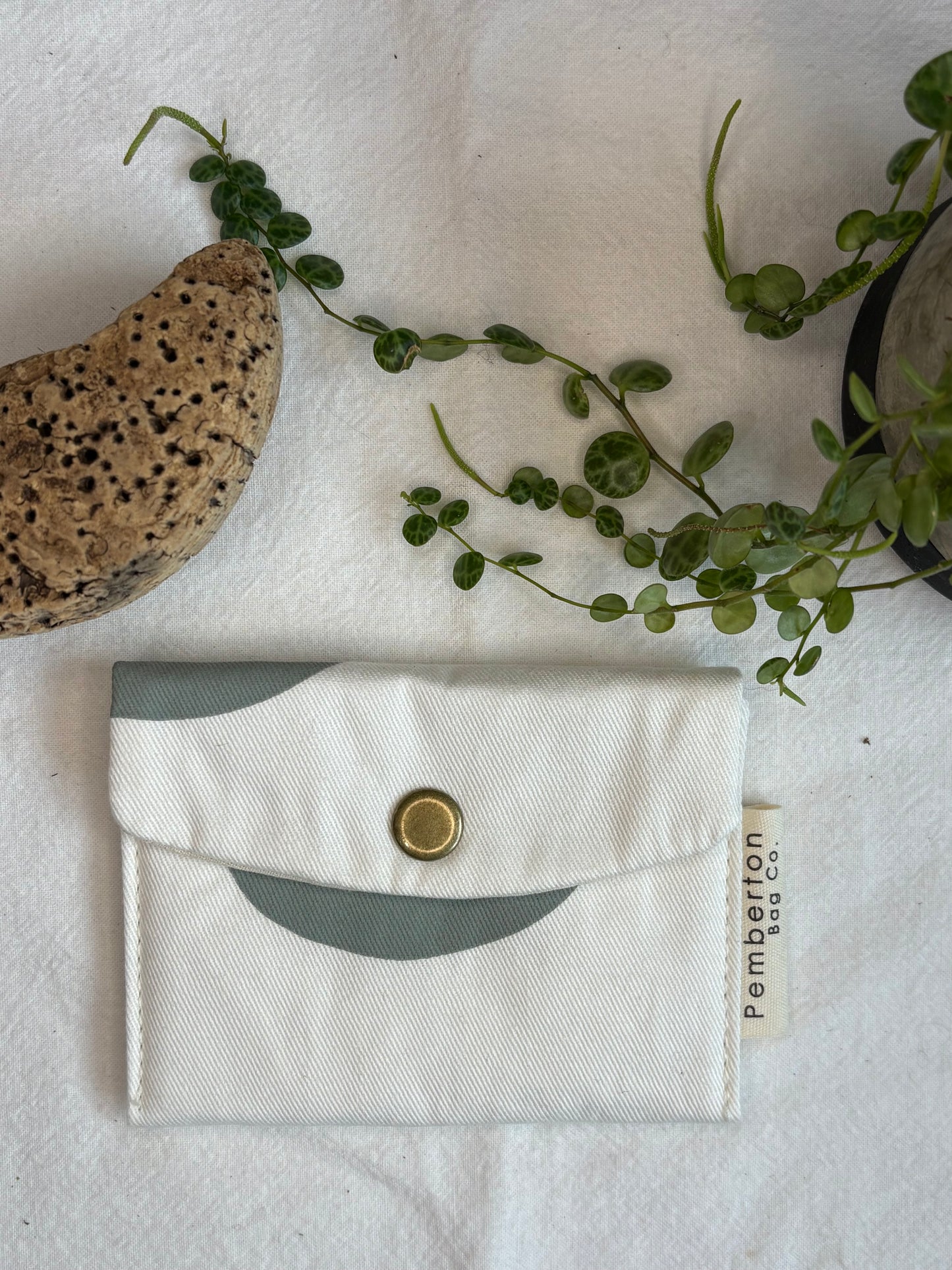 Aqua Green Dots on White