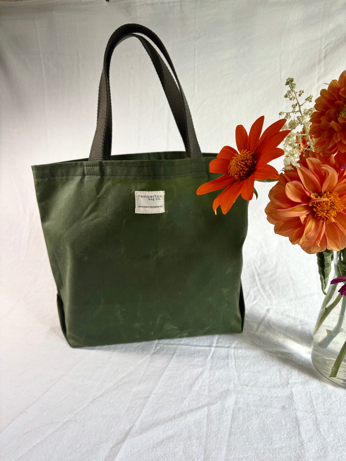 Green Tote Bag - Small
