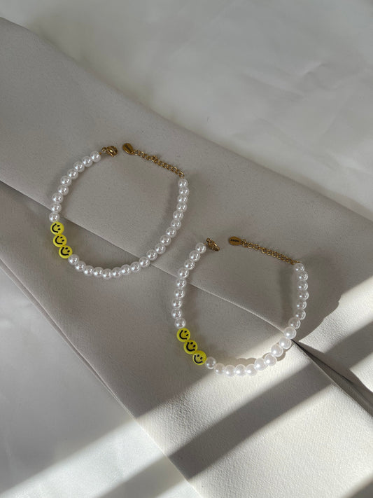 Phone Sling Pouch - Blue Eucalyptus and Pink